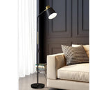 Axyaa Nordic LED Corner Floor Lamp Black White Green Retro Tripod Light