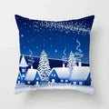 Axyaa Christmas Home Pillowcases Printed Bed Decoration Cushion Covers