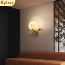 Axyaa Modern Marble LED Wall Lamp for Home Decor
