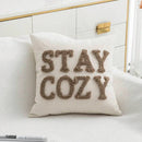 Axyaa Cozy Christmas Cushion Cover 45x45cm Super Soft Home Decor Pillowcase