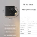 Axyaa LED Wall Sconce Lamp 3W Warm Light Adjustable Angle 350° Easy Install