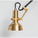 Axyaa Swing Arm Wall Lamp, Mid Century Modern Bedroom Reading Light