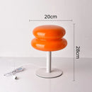 Axyaa Bauhaus Glass Table Lamp Dimming LED Desk Light