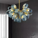 Axyaa LED Chandeliers: Modern Pendant Light for Living and Dining Room