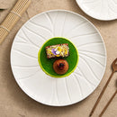 Axyaa Ceramic Pasta Plate Round Western Tableware Home Restaurant Hotel Dish