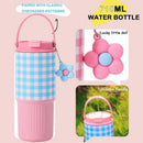 Axyaa 750ML Stainless Steel Vacuum Thermos Bottle - Insulated Portable Tumbler Womankind Gift