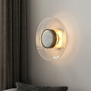 Modern Glass Wall Light for Living Room, Bedroom & Dining Room by Axyaa