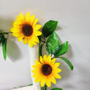 Axyaa LED Artificial Sunflower with Hanging Vine for Indoor Decor