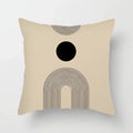 Axyaa Abstract Pattern Cushion Cover - 45*45cm Polyester Pillowcase