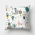 Axyaa Decorative Cushions Pillowcase - Soft Polyester Throw Pillow Cover for Sofa Décor