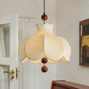 Axyaa Vintage Fabric Pendant Lamp Chandelier for Living Dining Room