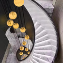 Axyaa Modern Ceiling Chandeliers: Elegant Dining Room Pendant Lighting for Living Room