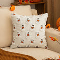 Axyaa Cute Ghost Plush Pillow Cover for Festive Living Room Decor