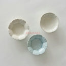 Axyaa Flower Chinese Pastry Tea Ceramic Fruit Snack Dim Sum Plate