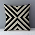 Axyaa Geometric Cozy Cushion Cover Home Decorative Pillows Square Case