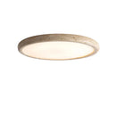 Axyaa Yellow Stone Ceiling Light Fixture 48W LED Scandinavian Style Wabi Sabi