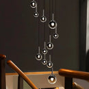 Axyaa Modern Glass Ball Pendant Light for Interior Lighting