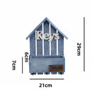 Miniature Wooden Cabin Wall Hanging by Axyaa - Creative Handmade Decorative Ornament