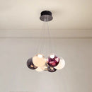Axyaa LED Chandeliers: Modern Pendant Lights for Living Room and Dining Room