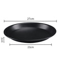 Axyaa 8/10 Inch Non-Stick Pizza Pan - Round Baking Tray and Cooking Sheet
