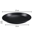 Axyaa 8/10 Inch Non-Stick Pizza Pan - Round Baking Tray and Cooking Sheet