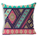 Axyaa Ramadan Vintage Ethnic Pattern Cushion Cover 45x45cm Linen Pillow Case