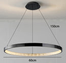 Axyaa Modern LED Pendant Chandelier for Staircase Living Room Lighting