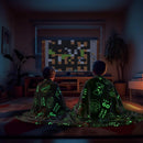Axyaa Game Controller Glow Blanket for Boys 6-10 Year Olds