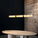 Axyaa Marble Dining Table Pendant Light - Designer Long Strip Lighting Fixture