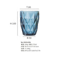 Axyaa 240ml Water Glass Set for Cold Drinks, Family and Friends Party