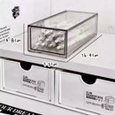 Acrylic Makeup Organizer Box by Axyaa: Multi-layer Clear Desk Storage for Cosmetics & Sundries