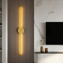 Modern Gold LED Wall Light for Home Decor by Axyaa - Sleek Design for Living Room & Bedroom
