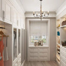 Retro French Wood Chandelier | Axyaa Nordic Pendant Lamp for Home, Kitchen, Living Room