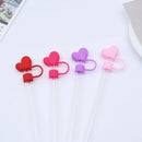 Axyaa Kawaii Hearts Straw Covers for Stanley Cup - 10mm Straw Cap Cute Toppers