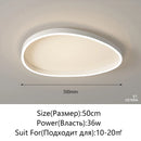 Axyaa Brushed LED Chandelier, Ceiling-Mounted Black&White Lighting for Living Room