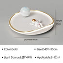 Axyaa Astronaut LED Ceiling Light for Modern Kids Room, Nordic Design, Home Decor Lighting
