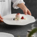 Axya Ceramic Dinner Steak Plate Set