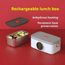 Axyaa Electric Heated Lunch Box 1000mL Insulated Food Warmer | Portable Outdoor/Travel