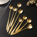 Axyaa Stainless Steel Heart Spoon for Coffee, Dessert, and Ice Cream