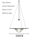 Nordic Glass Water Droplet Pendant Lamp by Axyaa for Stylish Home Decor Lighting