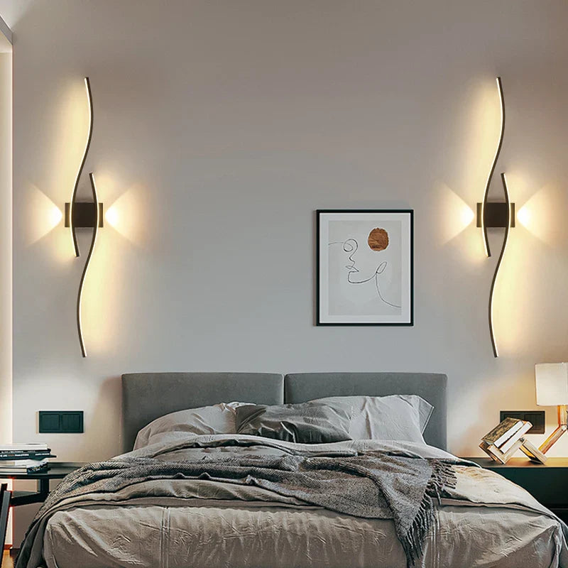 Axyaa LED Ceiling Wall Lamp Modern Simple Living Room Bedroom Lighting