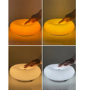 Axyaa Bauhaus Orange Glass Table Lamp