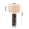 Marble Table Lamp LED E27 Modern Minimalist Art Decor Axyaa Brand