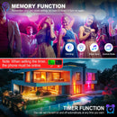 Axyaa RGB Smart Floodlight: 16 Million Colors, Adjustable, Wireless Connectivity