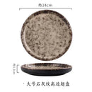Axyaa Japanese Style Ceramic Plate Set for Restaurants and Home Dining