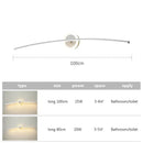 Axya LED Bathroom Wall Mirror Light - Modern Wall Lamp for Home, Hotel, Bar, Cafe