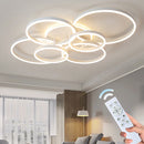 Axyaa Modern LED Ceiling Chandelier for Home Decor with Dimmable Lighting