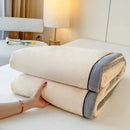 Axyaa Double Layer Milk Velvet Blanket: Warmth and Style for Bed or Sofa