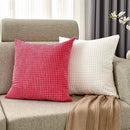 Axyaa Corduroy Cushion Cover 50x50cm Super Soft Nordic Decorative Pillowcase
