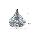 Axyaa Glass Bowl with Lid: Creative Irregular Shaped Restaurant Tableware for Molecular Cuisine